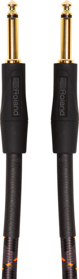 Roland " GOLD " Instrumentkabel 6,3 mm Jack mono til 6,3 mm Jack mono