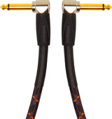 Roland "GOLD" Patch-kabel 6.3mm Angle Jack mono til 6.3mm Angle Jack mono