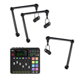 RØDE Rødecaster Pro II podcastpakke (3 personer)