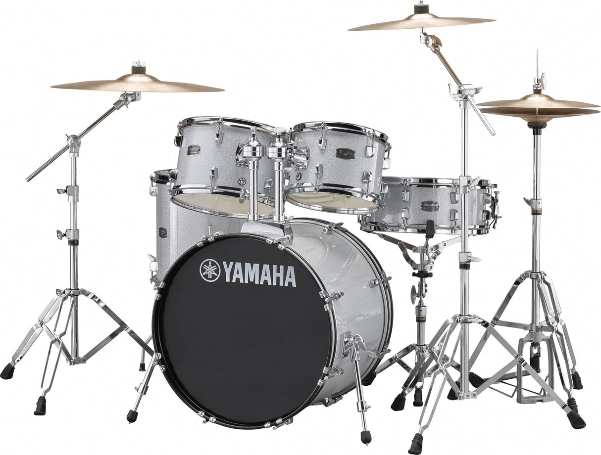 Yamaha Rydeen Standard Trommesett - inkl. hardwarepakke og bekkener - Silver Glitter