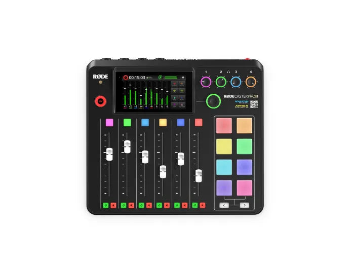 RØDE Rødecaster Pro II podcastpakke (3 personer)