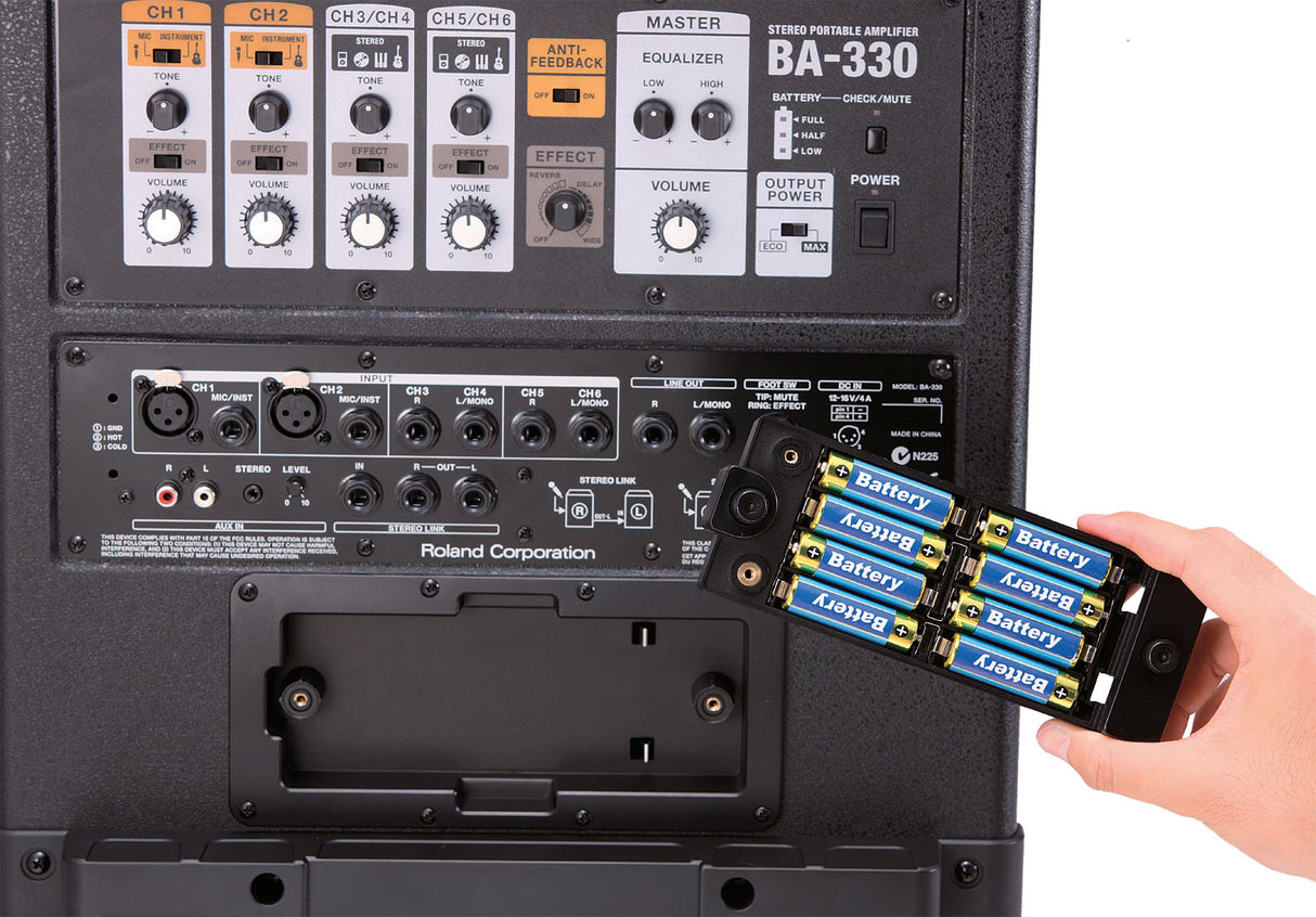 Roland BA-330 bærbart stereolydsystem