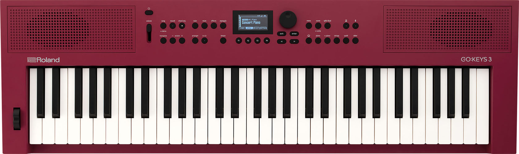 Roland GO:KEYS 3 Keyboard (mørk Red )