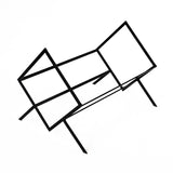 Studio 57 vinylplateholder (svart)