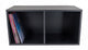 Studio 57 lagringshylle for vinylplater (dobbel, svart)
