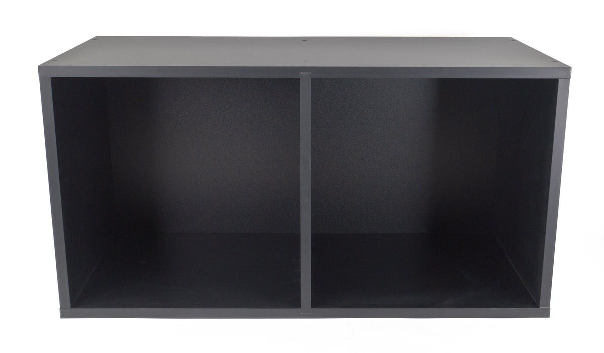 Studio 57 lagringshylle for vinylplater (dobbel, svart)
