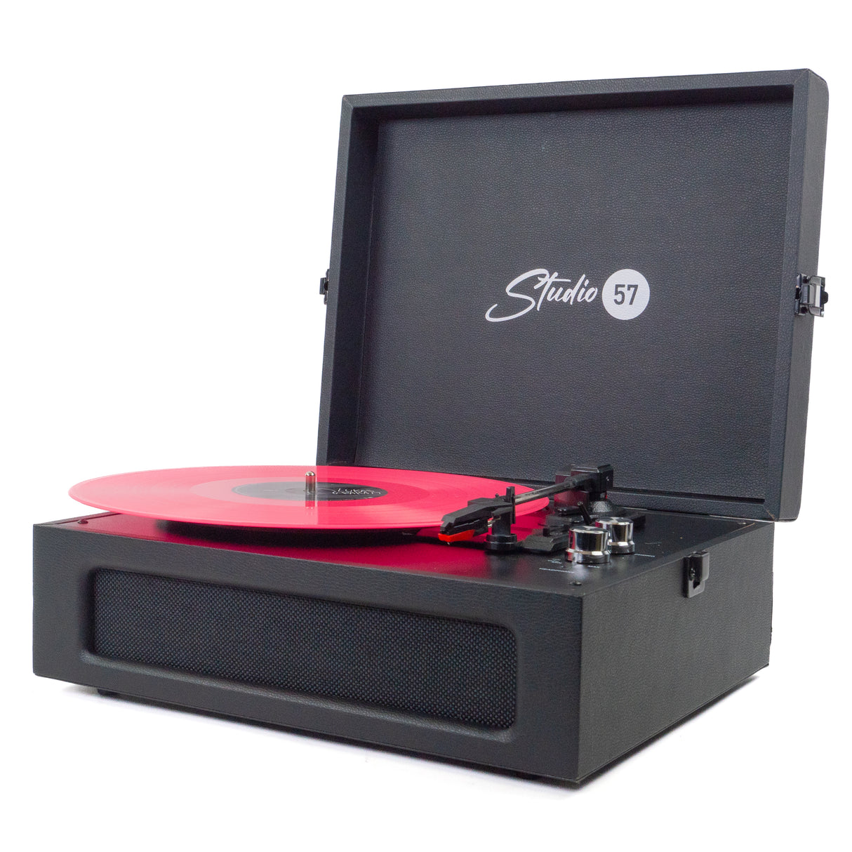 Studio 57 Groovy platespiller (svart)