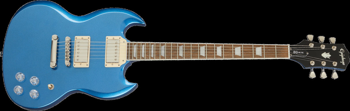 Epiphone SG Muse elektrisk gitar ( Radio Blue Metallic )