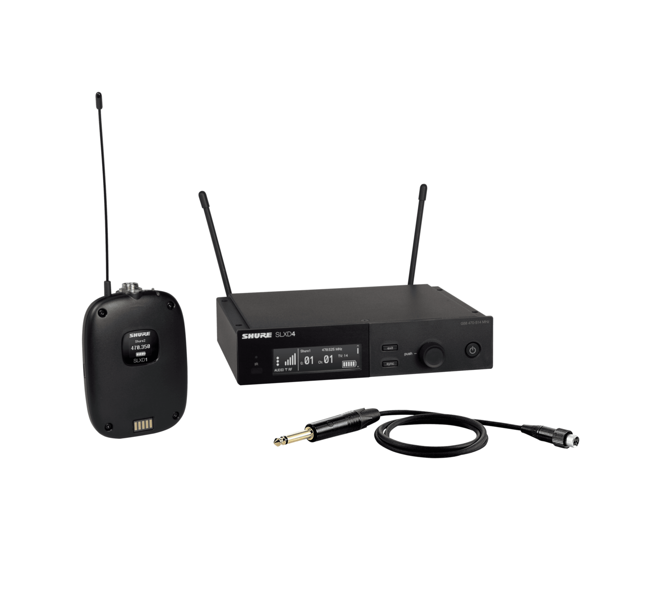 Shure SLXD14 trådløst gitarsystem (S50)