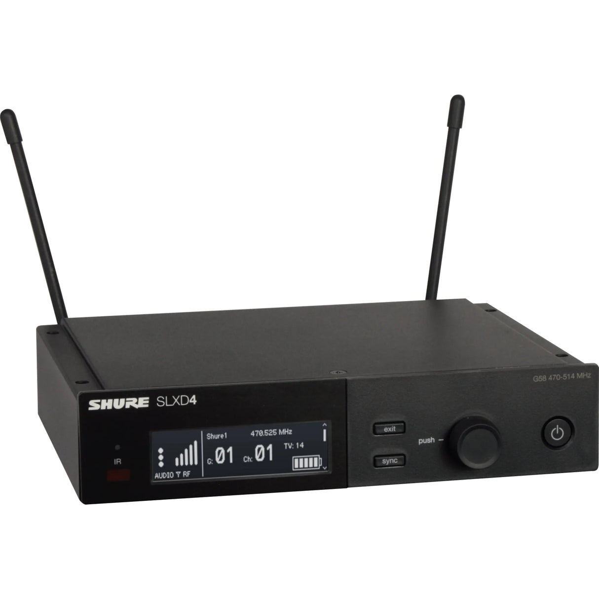 Shure SLXD24E/B58-S50 trådløst mikrofonsystem (823-865Mhz)