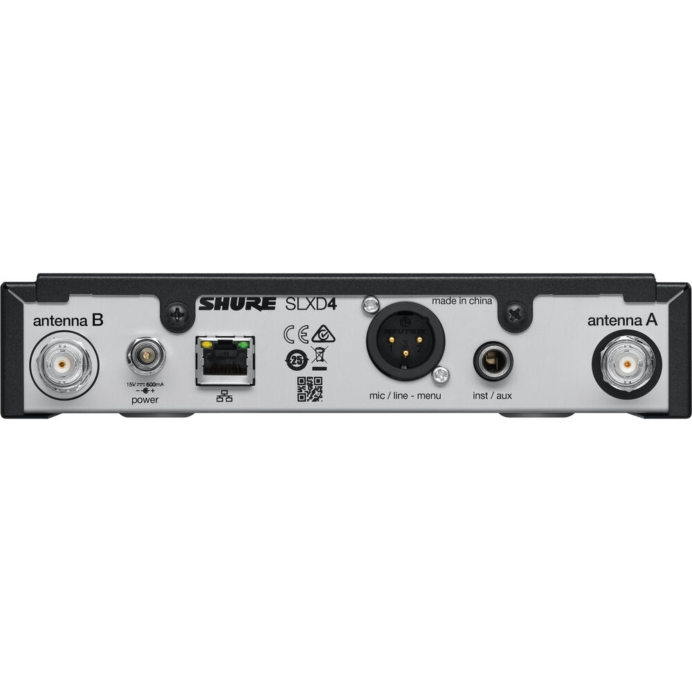 Shure SLXD24 BETA58A trådløs mikrofon (J53 - 562-606Mhz)