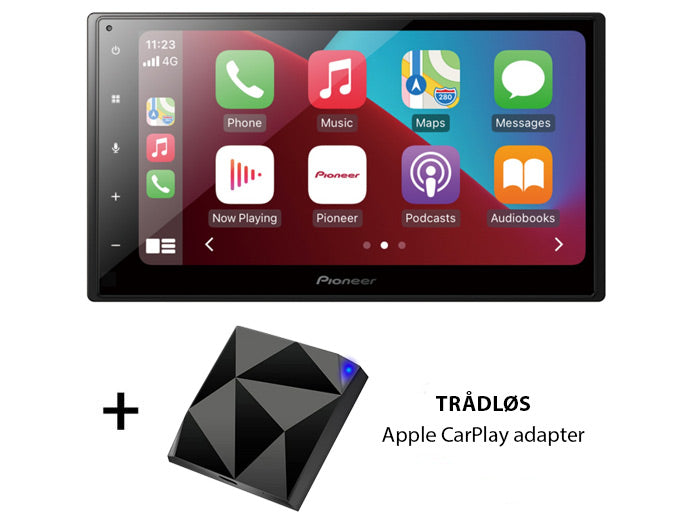 Pioneer SPH-DA160DAB trådløs Apple CarPlay adapter