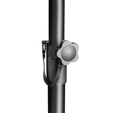 Høyttalerstativ (svart, 30 kg, 2m)