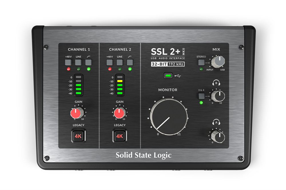 SSL 2+ MK II Lydkort