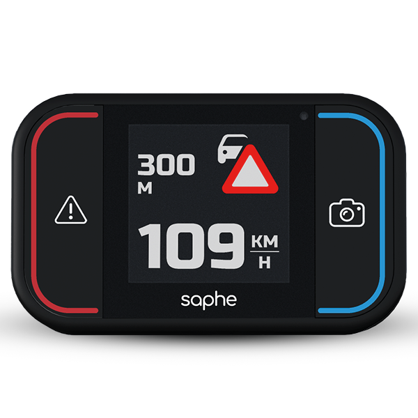 Saphe Drive Pro Trafikkvarsel
