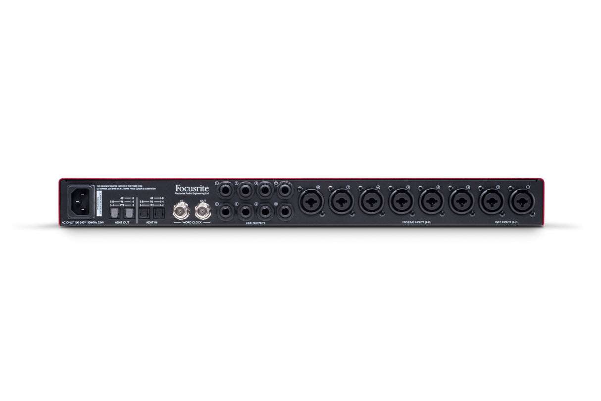 Focusrite Scarlett Octopre dynamisk mikrofonforforsterker