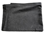 Molton med borrelås (10m x 80cm, Svart)