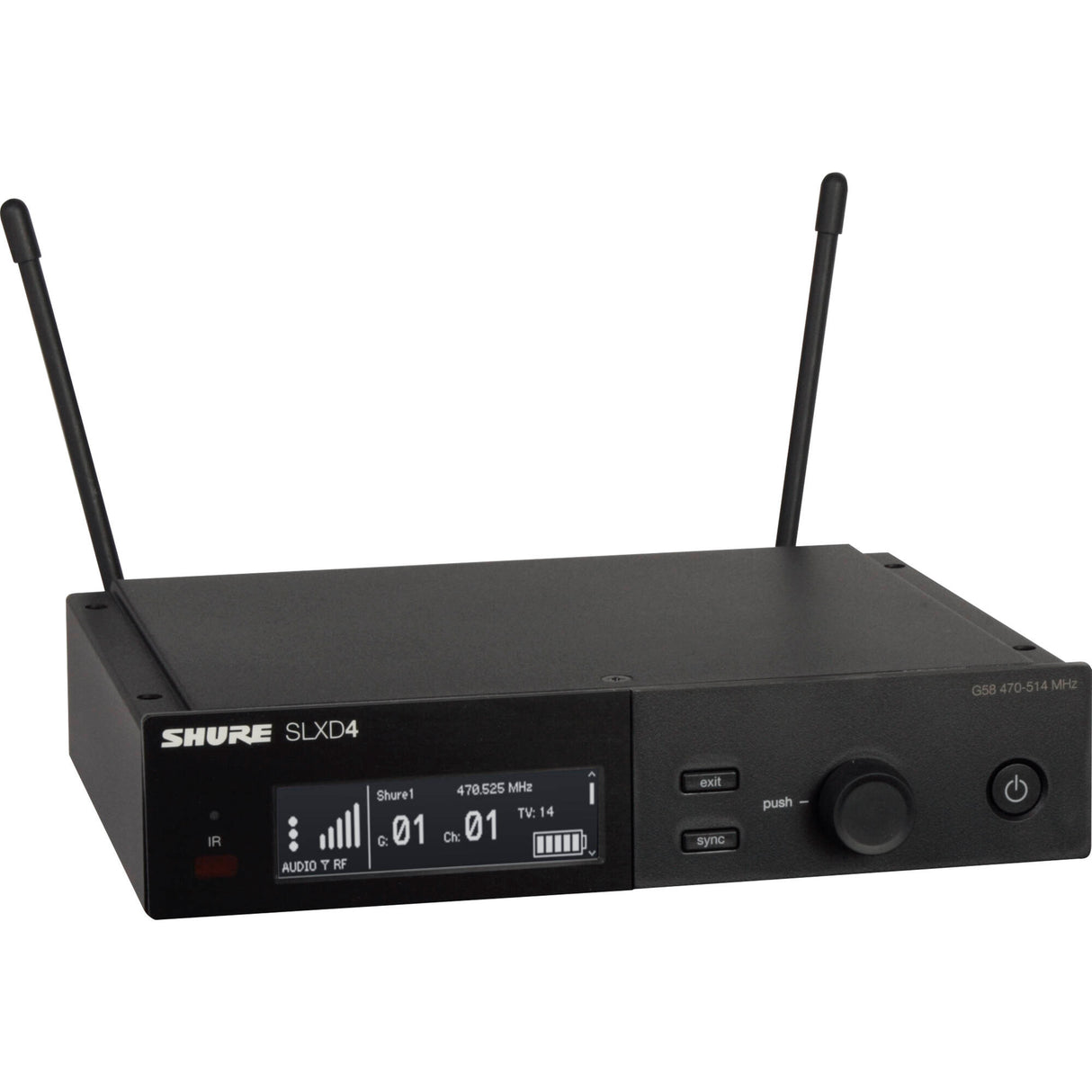 Shure SLXD24E/SM58-S50 trådløst mikrofonsystem (823-865Mhz)