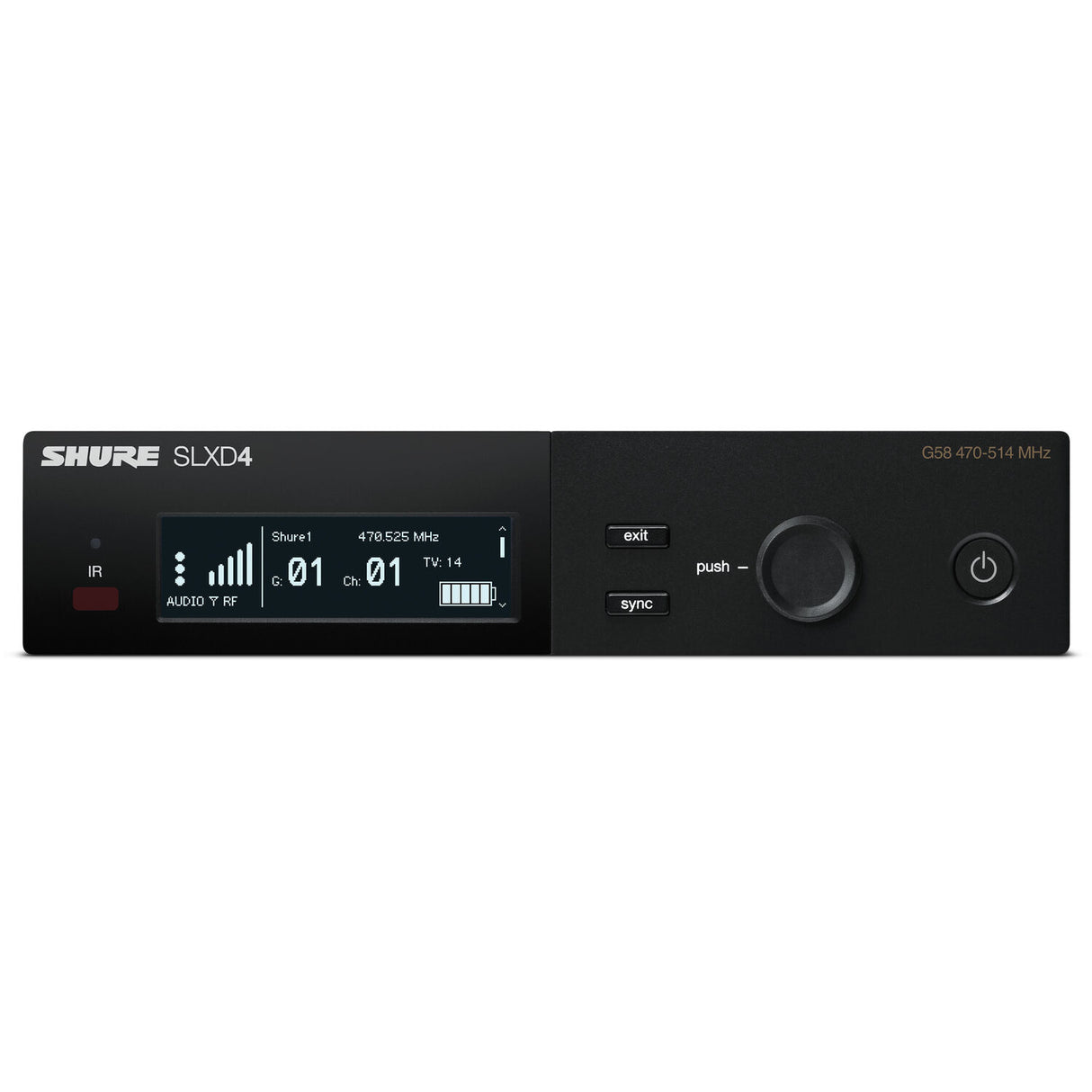Shure SLXD24E/SM58-S50 trådløst mikrofonsystem (823-865Mhz)