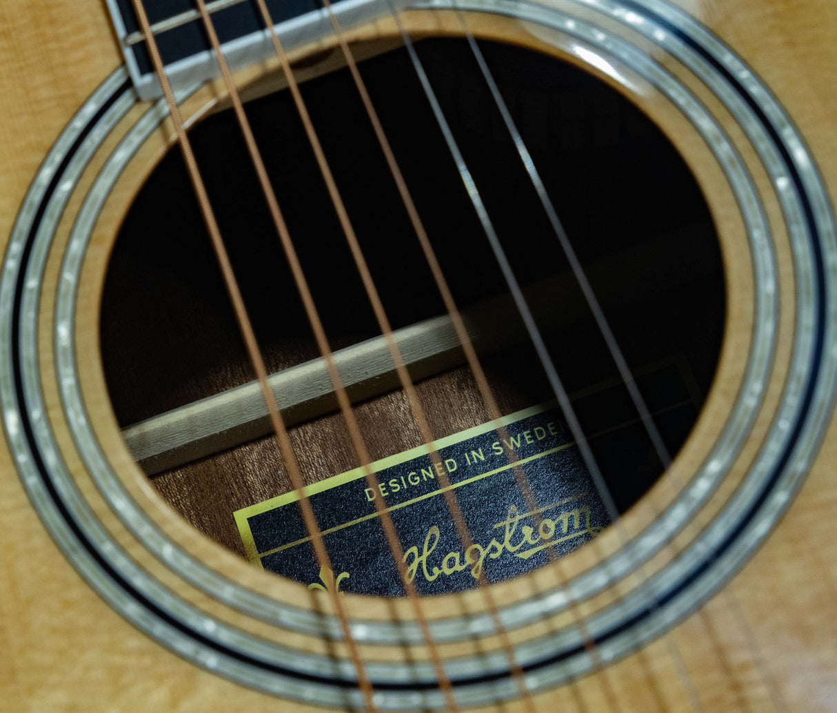 Hagstrom Siljan Dreadnought II CE Western gitar (naturlig)