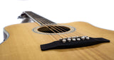 Hagstrom Siljan Dreadnought II CE Western gitar (naturlig)