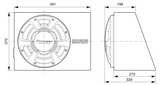 Pioneer TS-WX306B subwoofer (12")