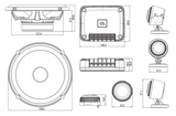 JBL CLUB 602CTP bilhøyttalerkomponentsett (17 cm)