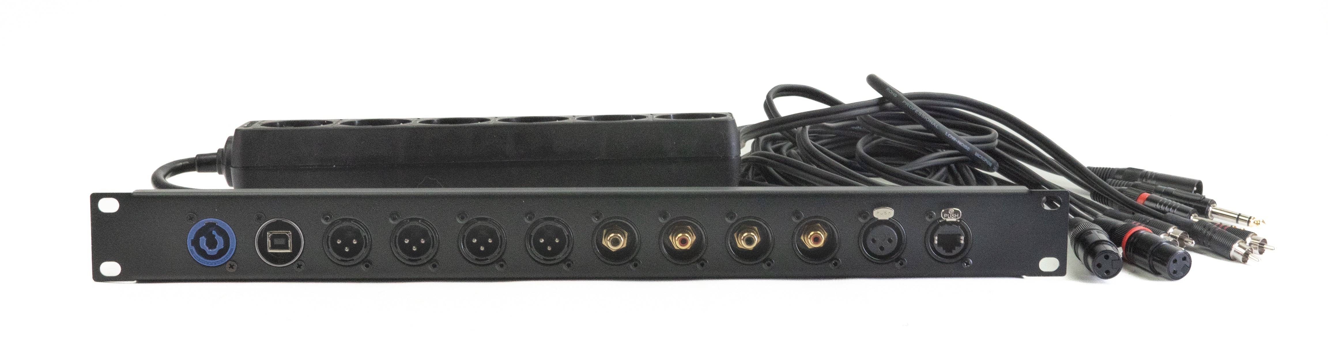 Custom Plug Panel MK3 for DJ Desk