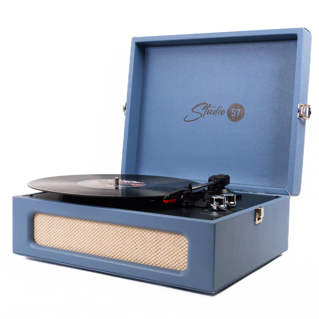 Studio 57 Groovy platespiller (blå)