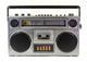 Studio 57 Boombox (Bluetooth) Silver