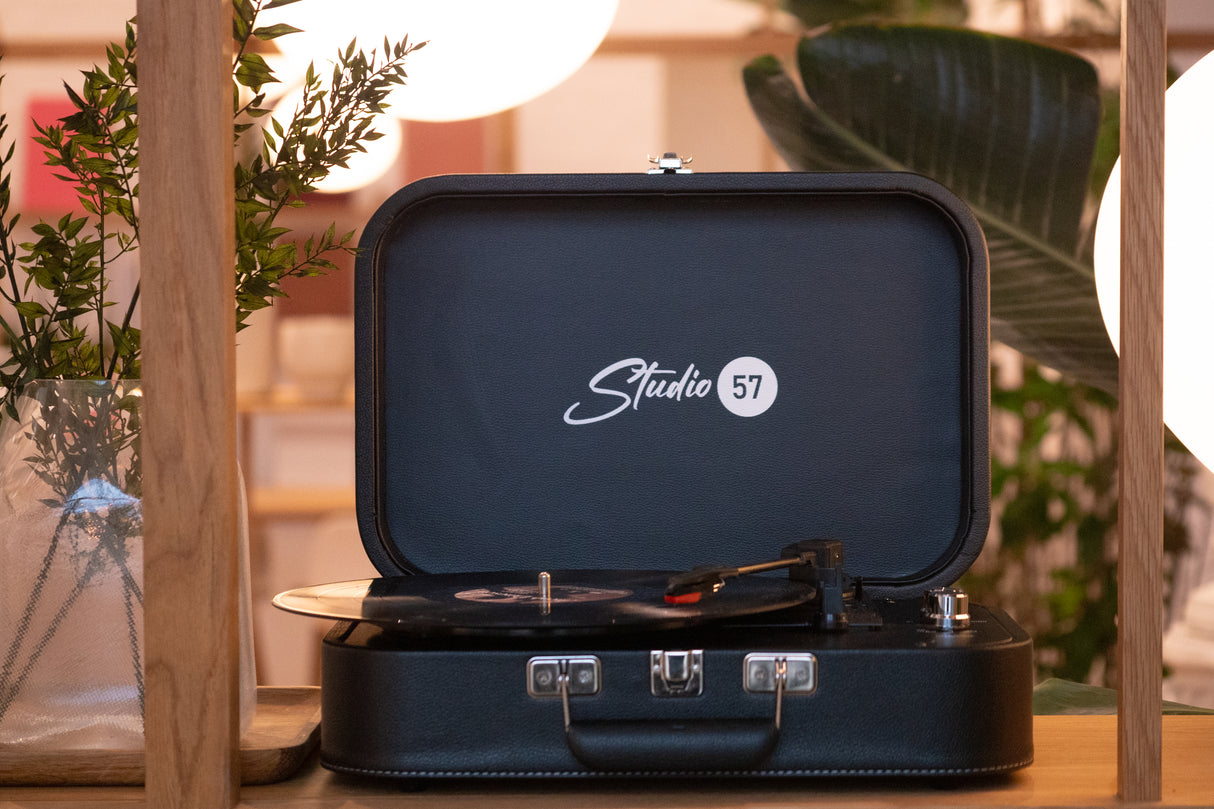 Studio 57 Mellow platespiller (svart)