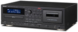 TEAC AD-850-SE CD- og kassettspiller med USB (svart)
