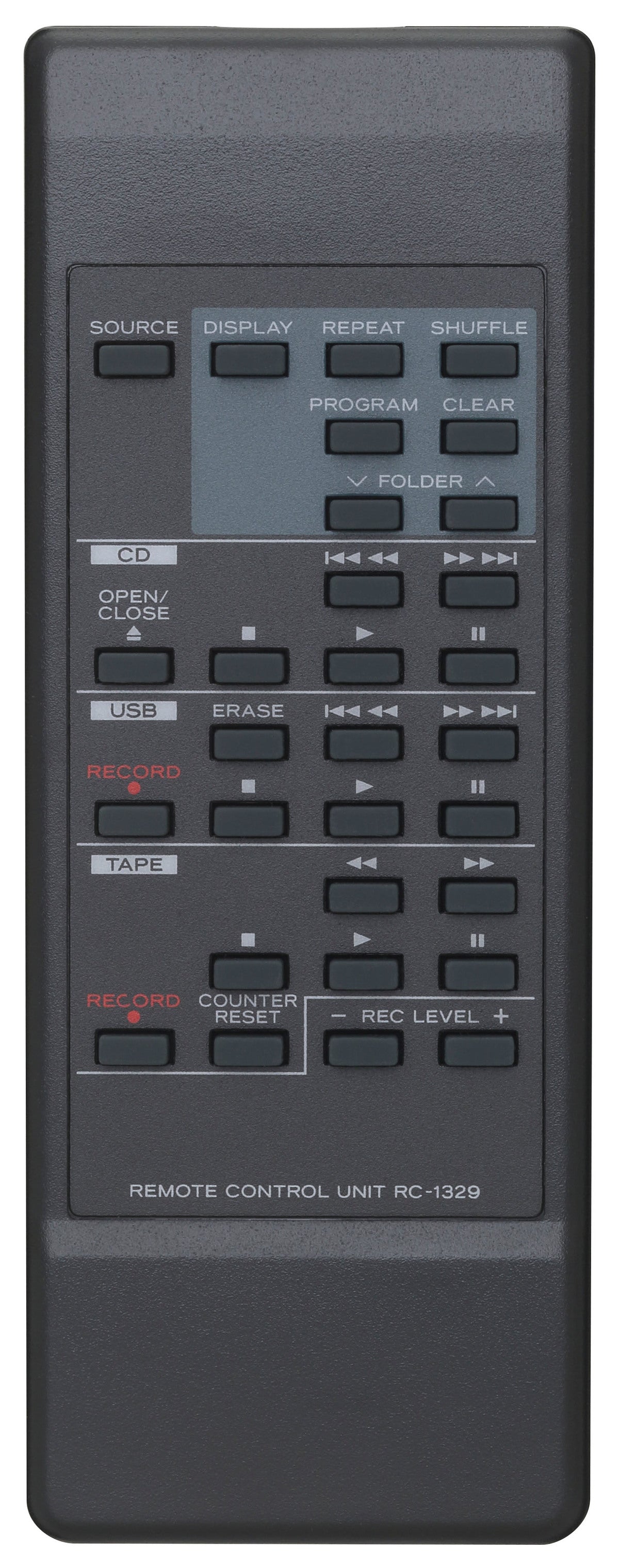 TEAC AD-850-SE CD- og kassettspiller med USB (svart)