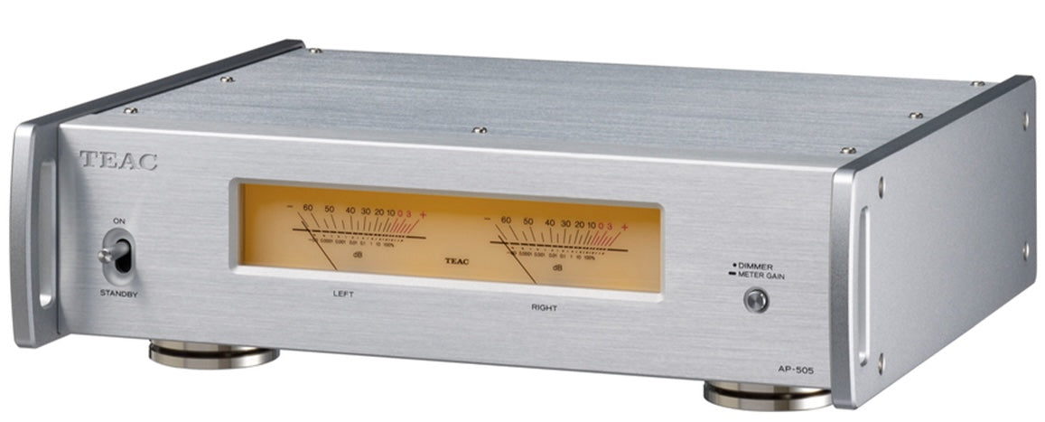 TEAC AP-505 stereoeffektforsterker (sølv)