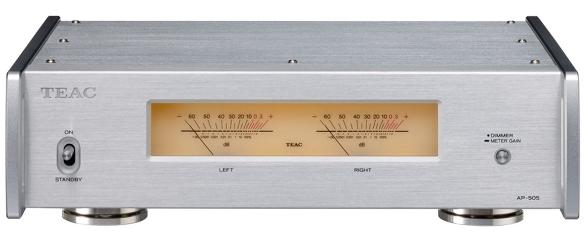 TEAC AP-505 stereoeffektforsterker (sølv)