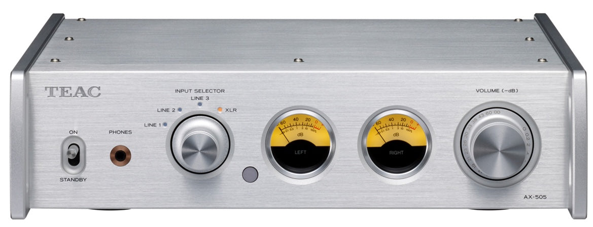 TEAC AX-505-S stereoforsterker (sølv)