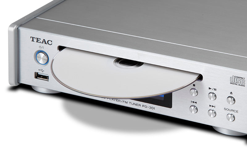 TEAC PD-301DAB-X/B, DAB+/FM og CD-spiller (svart)