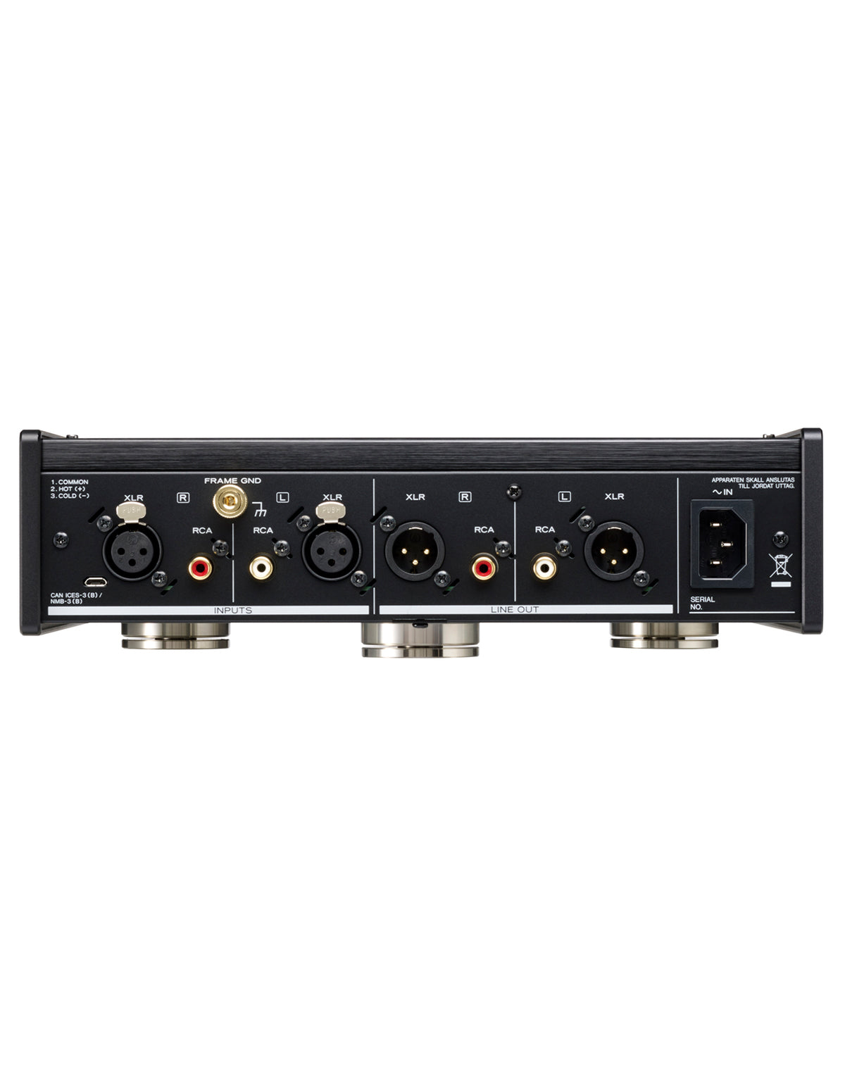 TEAC PE-505 Phono forforsterker (sølv)