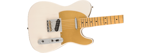 Fender JV Modified Telecaster elektrisk gitar fra 50-tallet ( White Blonde )