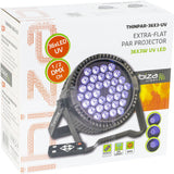 Ibiza Thinpar UV LED spot (36x3w)