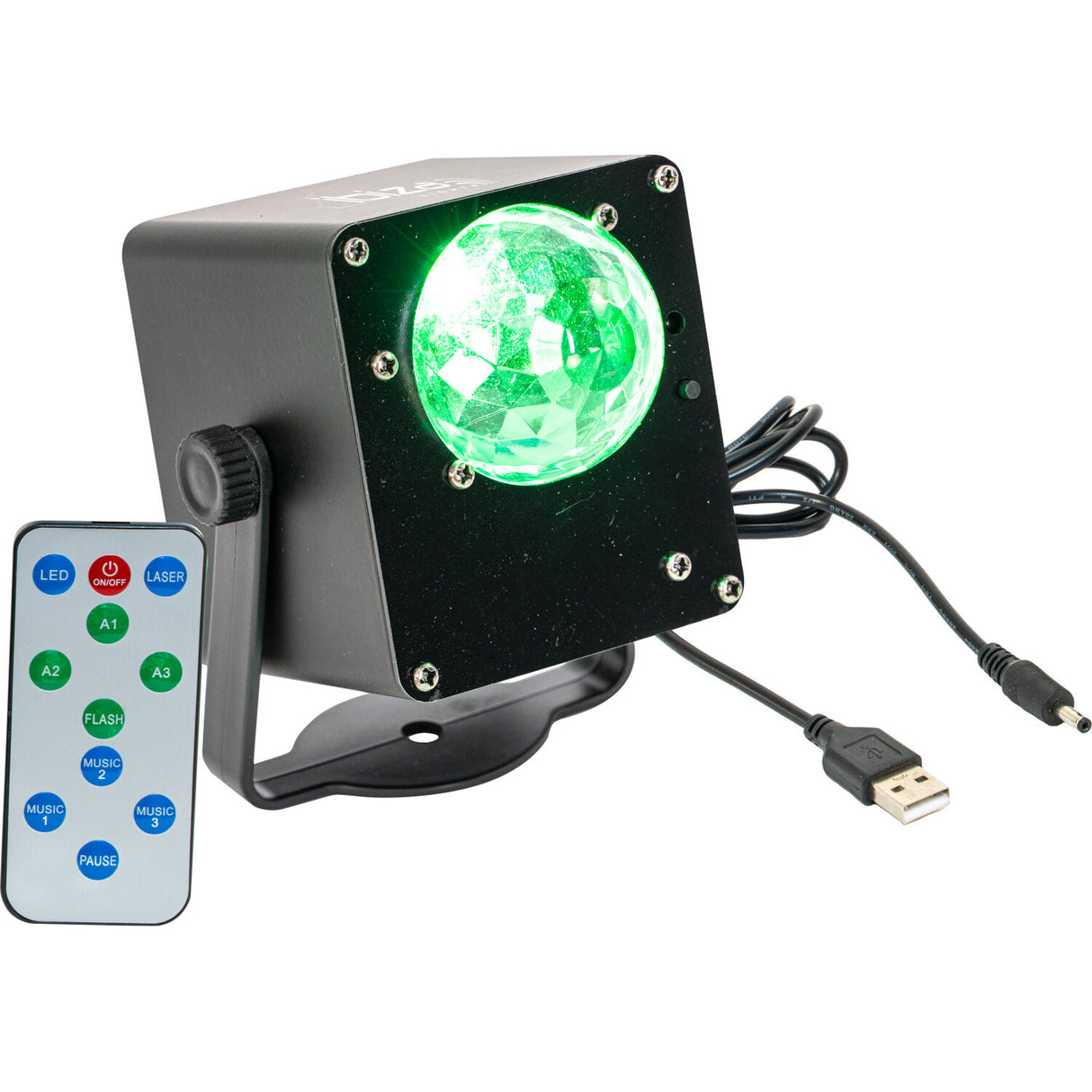 TinyLED batteridrevet lampe med astroeffekt