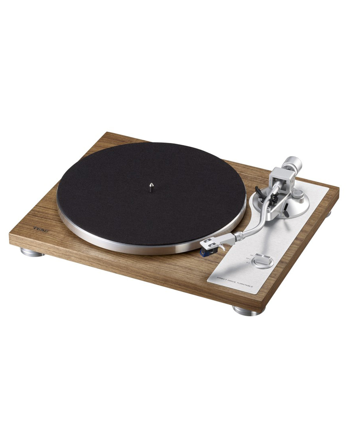 TEAC TN-4D-O/WA Direct Drive platespiller (valnøtt)