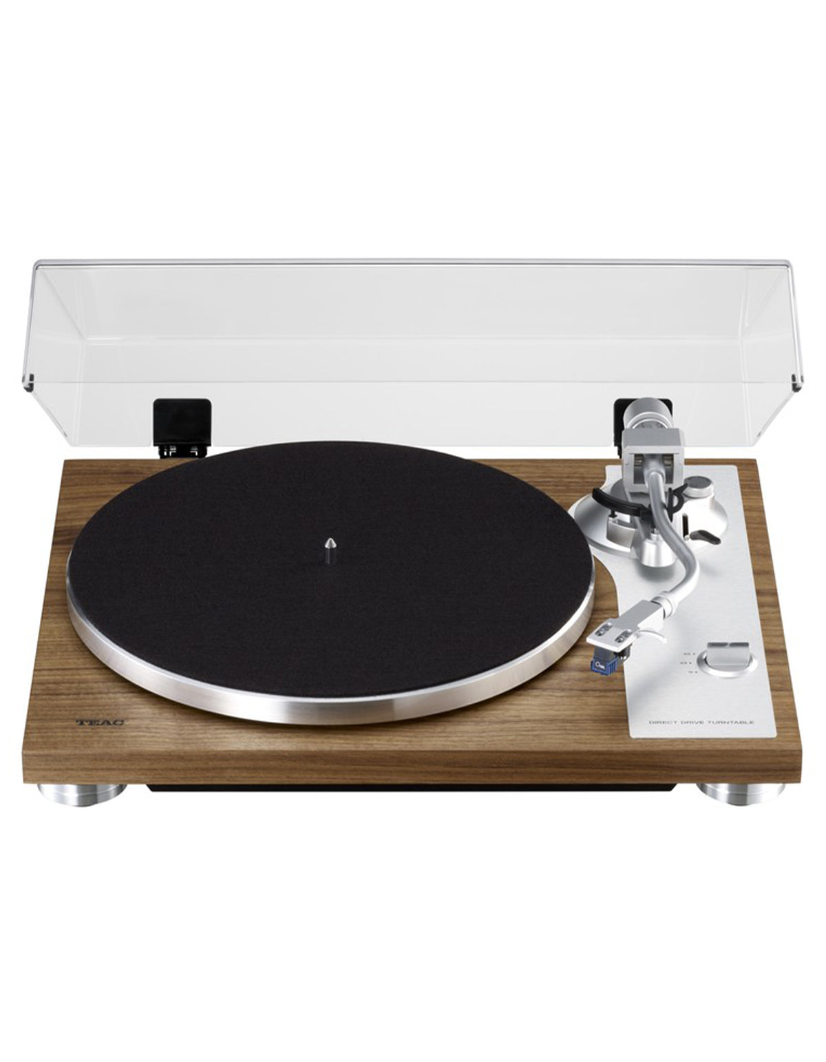TEAC TN-4D-O/WA Direct Drive platespiller (valnøtt)