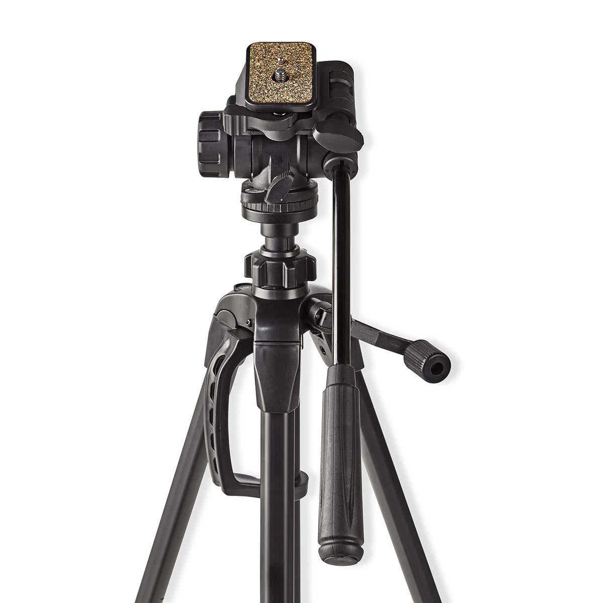 Stativ Pan & Tilt (svart, 165 cm)