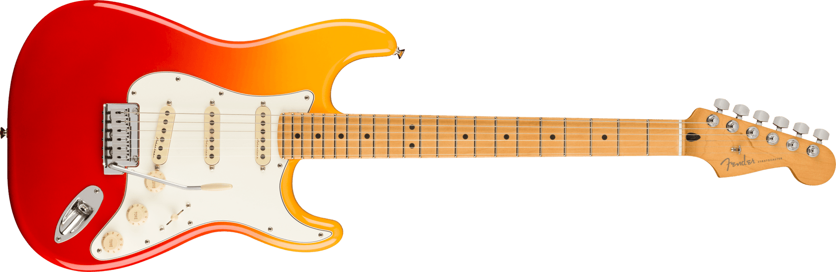 Fender Player Plus Stratocaster elektrisk gitar (Tequila Sunrise)