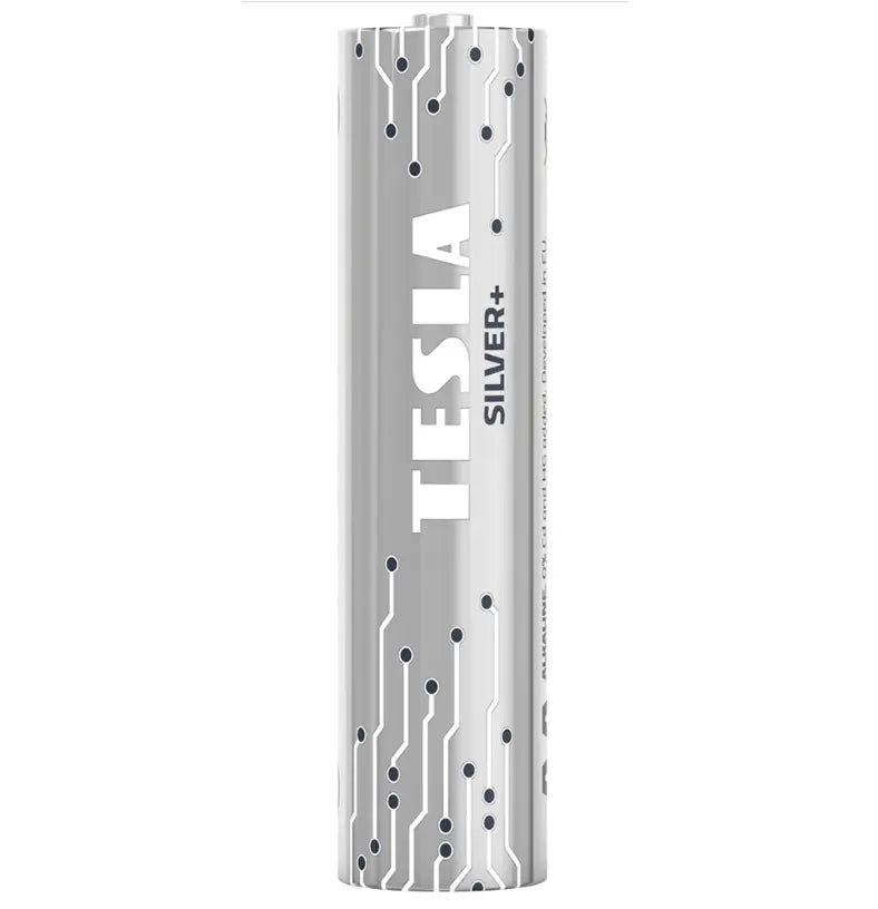 Tesla Silver+ AAA Alkaline Batterier (24 stk)