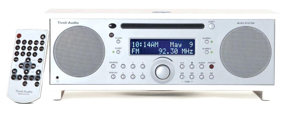 Tivoli Audio Mini system System+ (hvit/sølv)