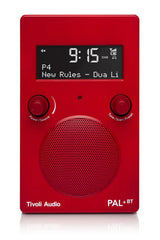 Tivoli Audio PAL+DAB+ Bluetooth høyttaler (rød)