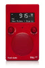 Tivoli Audio PAL+DAB+ Bluetooth høyttaler (rød)