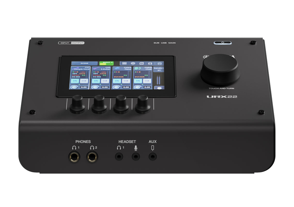 Yamaha URX22 USB-C audiointerface (Svart)